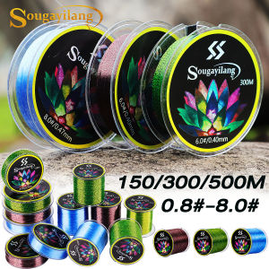 Sougayilang Nylon Fishing Line 150m 300m 500m 3.5LB-32LB Invisibile Fishing Wire String Spot Fishing Line