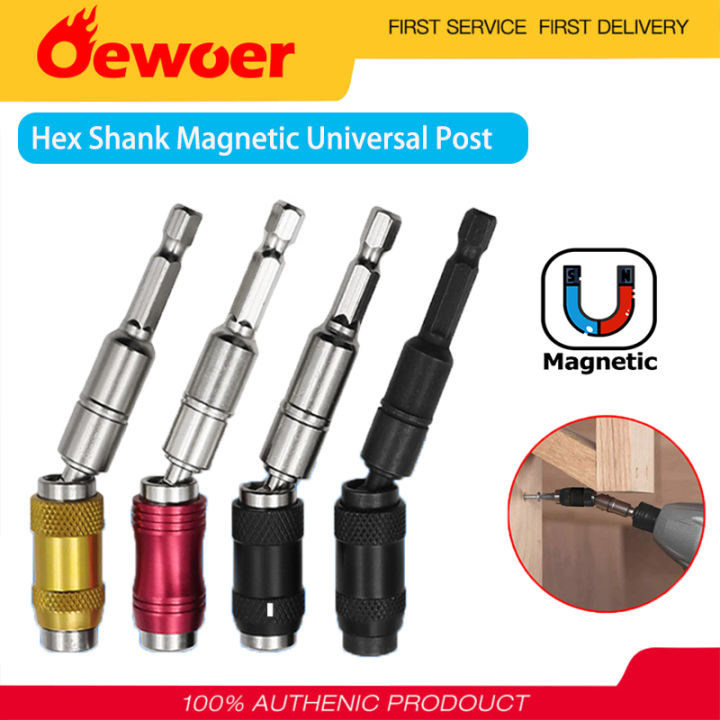 Oewoer Hex Screw Drill Tip Locking Bit Quick Change Holder