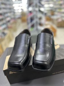 L คัชชู รองเท้าราชการ รองเท้าสีดำ หนังดำ Size 39-47 รุ่น BJ 3375