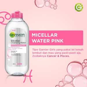 GARNIER Micellar Water Series 50 - 125ml Pink Blue Oil Infused Vitamin C