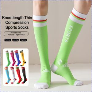 Socks Provide Support Stockings Comfortable and Breathable Jacquard Letters Durable Non-slip