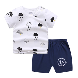 T-shirt and Short Set Terno for Baby Boys Kids 3 months to 6 years Old 100% Cotton Korean Style Summer Outfit Comfortable and Stylish T-shirt Short Terno Set for Casual Summer Wear Stylish and Comfortable Summer Outfit Terno Korean Cotton Style