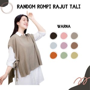windy strip blaster sweater rajut tebal oversize jumbo wanita terbaru 2024 kekinian