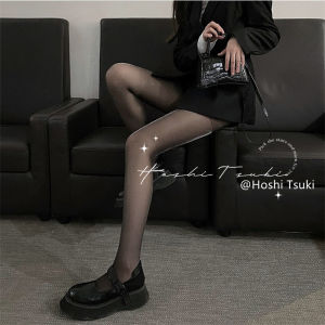 NEW!Flash sale![beli 1gratis bonus]Hoshi tsuki stoking korea-pantyhose hitam-stoking bordir-Stoking Hitam Berkilau-max BB 70-ready stock