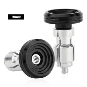 TOSEEK Universal Bar End for Motorcycle Stainless Steel Bar End CNC Concave Design High Quality