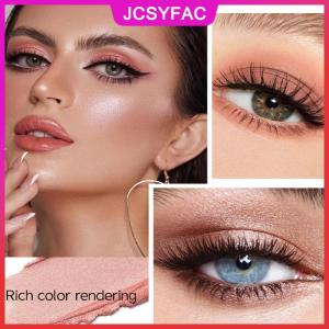 JCSYFAC Dimshow 5 trong 1 Eyeshadow bút chì Kit nhung Matte sắc tố ánh sáng lung linh làm nổi bật trang điểm kết hợp mini Eye Shadow bút mỹ phẩm