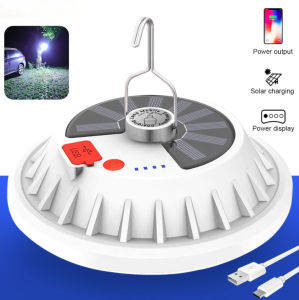 400W Super Bright USB Rechargeable LED Light Bulb Portable Outdoor Camping Emergency Light lampu Pasar Malam H18
