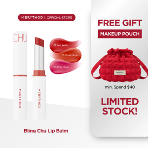 MERYTHOD Bling Chu Lip Balm – Hydrating & Tinted Lip Balm for Soft Beautiful Lips!