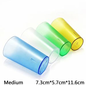 3.32 Assorted Color Plastic Drinking Glass 3207