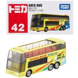 Mô Hình Xe Tomica No.42 Hato Bus (Tỷ lệ 1:64) – Hàng Chính Hãng Takara Tomy