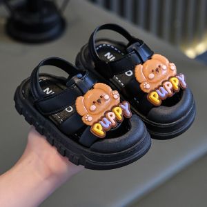 Dép Sandal Trẻ Em Chống Trượt Quai Dán Cao Cấp Size 21-30 Đi Biển Đi Học