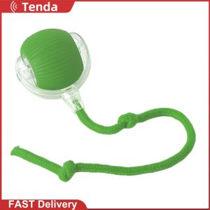 Indoor Cat Interactive Ball Toy with Automatic Rolling Feature Durable Fun Pet Play Equipment Colorful