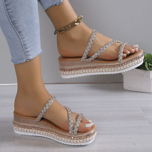 SHUNAICHI European and American cross-border large-size new sandals fashionable Roman style spot 36-42 independent station wish