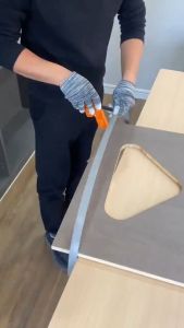 WildPioneer Wood Glue Applicator Set Durable Manual Edge Banding Glue Spreader Woodworking Repair Accessory