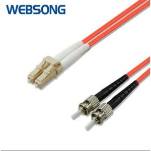 Kabel Fiber Optic Patch Cord LC to ST Multimode Duplex 1.5M 3M 5M 10M 15M 20M WEBSONG