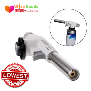 Wise Goods Portable Camping Gas Torch Flame Gun Gas Burner Torch Blowtorch Cooking Soldering Butane Welding Fire Maker Lighter Butane Burner