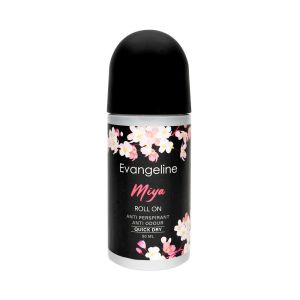 EVANGELINE Roll On Anti Perspirant || Deodorant Anti Odour || Quick Dry 50ml BPOM
