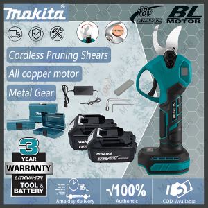 Makita Cordless Electric Branch Pruner Shears Scissors Pruner Ratchet Cutter Branches Garden Tools
