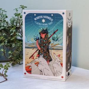 Bộ bài Tarot White Numen A Sacred Animal 78 lá bài Tarot Bài Tarot minh họa động vật linh thiêng Bài chơi trên bàn cho người mới bắt đầu Trò chơi bàn tiệc