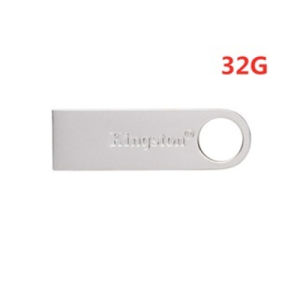 【LOCAL STOCK】 Kingston DTSE9 USB Flash Drive Metal 2.0 Mini Key Stick 16GB 32GB 64GB 128GB Storage Pen Drive Memory