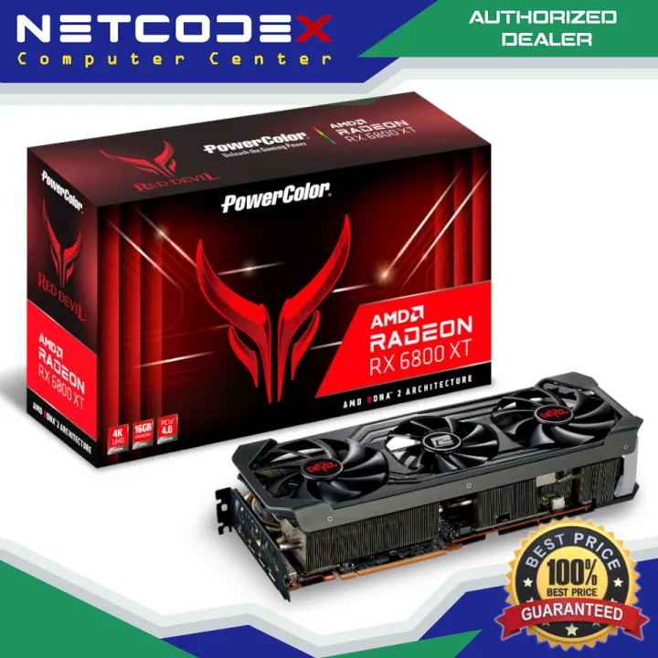 1000台限定 Powercolor Red Devil RX6800XT Red Devil AMD Radeon RX 6800XT 16GB GDDR6｜PowerColor｜株式
