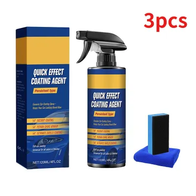 120ml Car Coating Spray Quick Effect Coating Agent High Gloss Protective Coating for Instant Renewal Quick Spray 镀膜剂