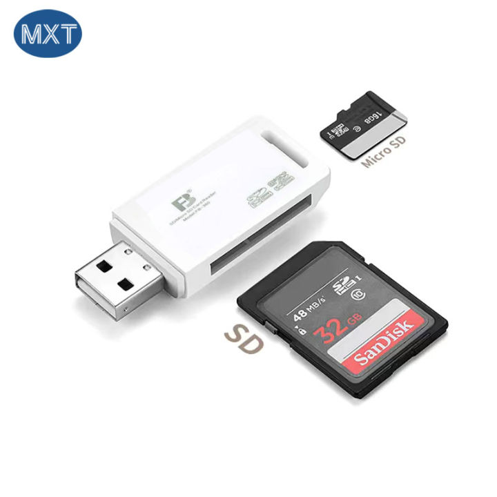 Sd Card Reader Usb 2.0 High Speed Usb Memory Card Reader, Micro Sd Card