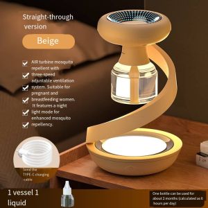 Electric Heat Mosquito Repellent Liquid Baby Pregnant Women Safe Rechargeable Mosquito Killer with Smart Timing and Night Light Function