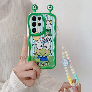 Samsung Galaxy S23Ultra S22Ultra Cute Dropproof Phone Soft Case A05/A05S/A54/A34/A53/A52 3D Design Gift Bracelet Suitable for couples A20/A50S/A21S