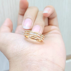 Cincin Wanita Susun Mata Lima CCR-192