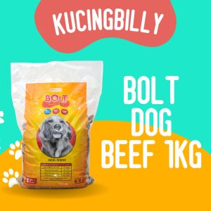 BOLT DOG 1KG makanan anjing