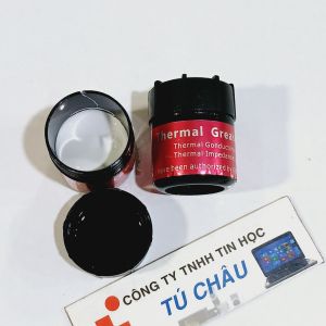 Keo tản nhiệt / Dạng hủ màu keo Xám nâu hoăc Trắng (Võ nhựa Xám hoặc Đen)