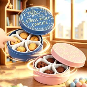 ASDOME Finger Button Simulation Steamed Buns Set Fingertip Pressure Key Cap Clicker Dumplings Keyboard Clicker Toy Simulated Pressable Keys Sensory Clicker Toys Adults Kids
