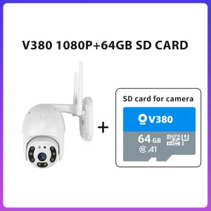 V380 P2 P2pro Outdoor CCTV CAMERA IP65 Waterproof 5MP 4X Digital Zoom Speed Smart Wifi IP Camera