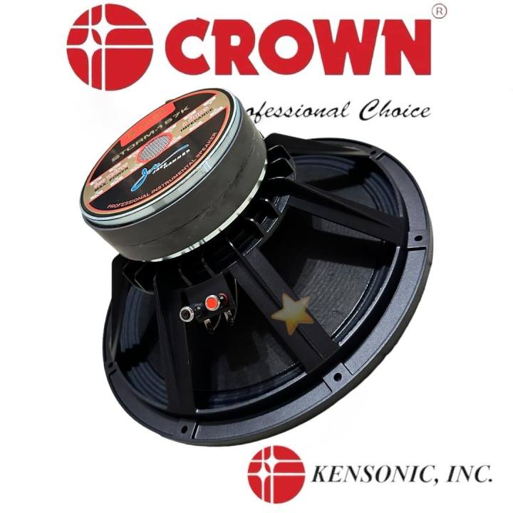 Crown Storm 157K Jack Hammer 15 inch 800 Watts Peak Professional Speaker