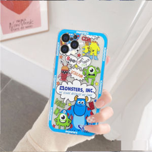 MOR Casing Oppo A16 A16S A54 4G Silicon Anti Shock Design Character Monster.INC Premium