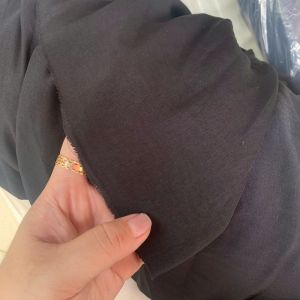 1 Mét Vải Đũi Tằm Màu Đen Khổ 1m6 Hàng Công Ty