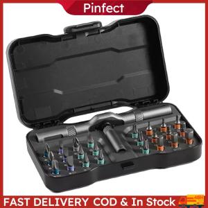 DIY Screwdriver 24 in 1 Multi-Purpose 24 In 1 Ratchet Wrench Screwdriver for DIY Electronics Watch & Home Repair