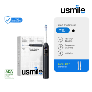 usmile Y10 Superclea Sonic Electric Toothbrush | Smart Mode | Smart Screen | Blind Spot Detection & Reminder | 180 Day Battery