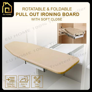 best buy Ironing Board Iron Board Retractable Pull Out Ironing Board 180 Degree Rotation Foldable Ironing Board
