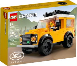 Lego 40650 10317 Land Rover Classic Defender 110 - Authentic Off-Road Vehicle Building Kit with Collectible Minifigure Home Love 3399