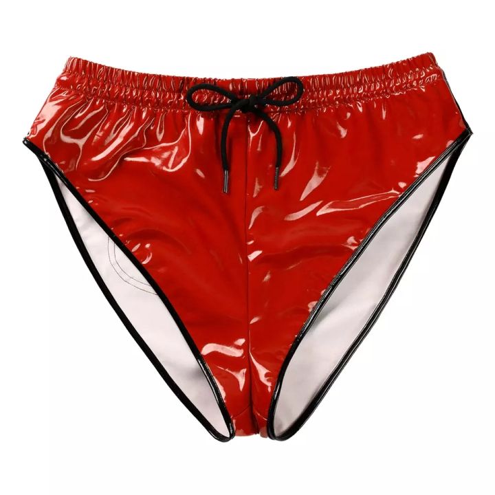 Briefs Panties Womens Shiny Low Rise Micro Thongs Elastic