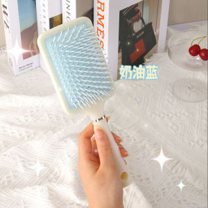 Lược chải tóc massage da đầu lược gỡ rối tóc lược vuông túi khí kèm cây gỡ tóc PK169