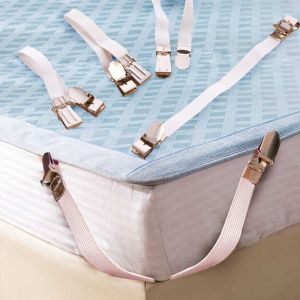 Penjepit Clip Sprei Kasur Elastic Band Holder Gripper 4 PCS