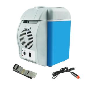 7.5L Capacity Low Noise Mini Refrigerator Warmer Coolers Makeup Skincare Portable Fridge for Home Car 12V