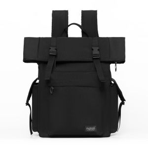 Balo Thời trang Thương Hiệu NATOLI BST FOLD BACKPACK B10 Cặp đựng laptop chất vải canvas kháng nước cao cấp