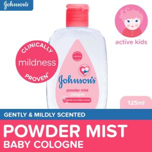 Johnsons Baby Cologne Powder Mist 125ml - Kids Baby Essentials Baby Care