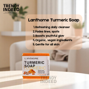 Revitalize and Nourish Your Skin with Lanthome Turmeric Soap: Refreshing Repairing and Nourishing