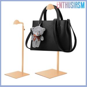 【Enthusiasm】🌟🌟【Hot Sale】🎈 Adjustable Polished / Hanging Bag Handbag Shelf Display Stand Purses Handbag Holder Rack Organizer Stand Storage
