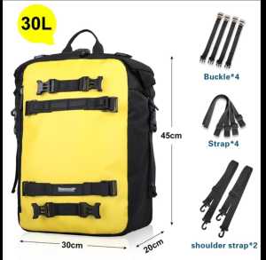Tas Touring Motor Rhinowalk 30L Mt21630 Anti Air Mutifungsi Modular Bag